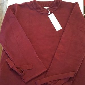 NWT Endmil Maroon Burgundy Sweater Size XXL
